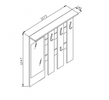 Вешалка BETA-38