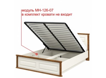 Распродажа с экспозиции Двуспальная кровать Марсель МН-126-01