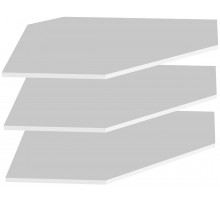 Угловой шкаф для одежды ПХ-2 (ЯТ) Ханна Угловой шкаф для одежды ПХ-2 (ЯТ) Ханна