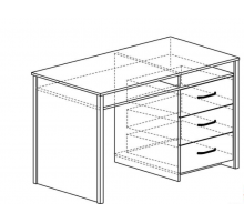 Стол письменный Гранж 986